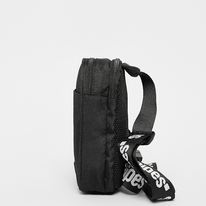 SNIPES Rubber Badge Basic Logo Jacquard Strap Small Sling Bag zwart 28953 2