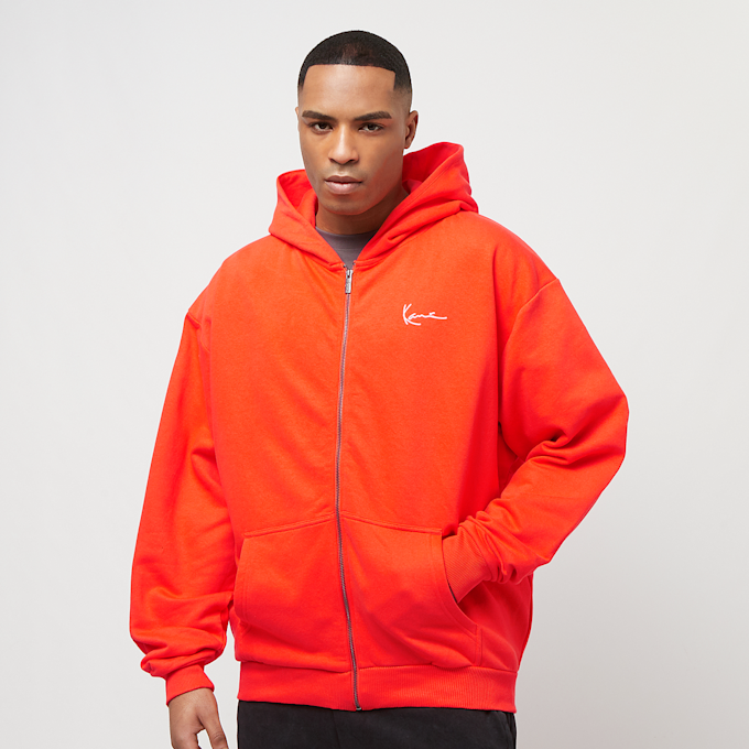 Karl Kani Diner Hooded Zip pomarańczowy 28962 2