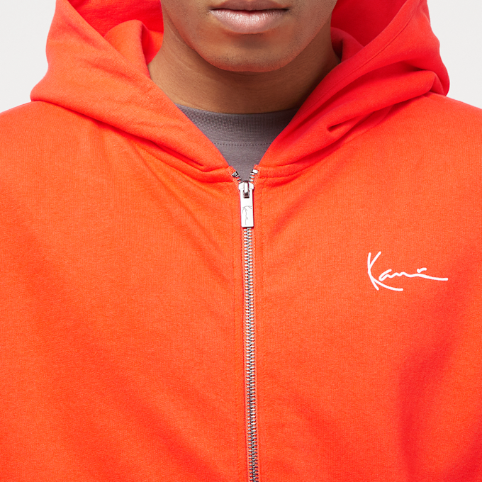 Karl Kani Diner Hooded Zip laranja 28962 3
