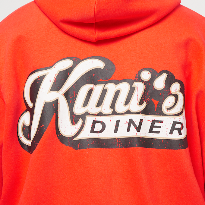 Karl Kani Diner Hooded Zip laranja 28962 4