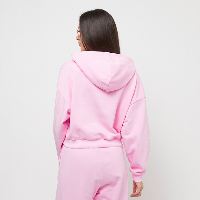 Karl Kani Chest Signature Crop Hoodie cinzento 29016 2