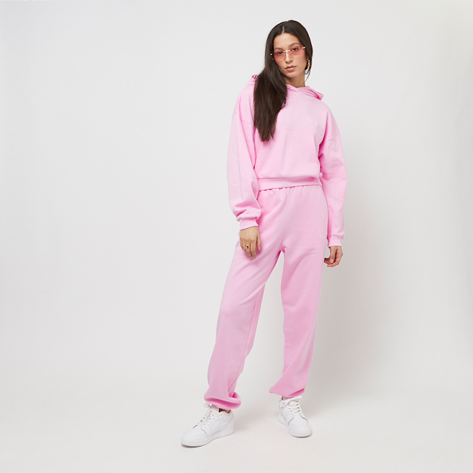 Karl Kani Chest Signature Crop Hoodie cinzento 29016 4