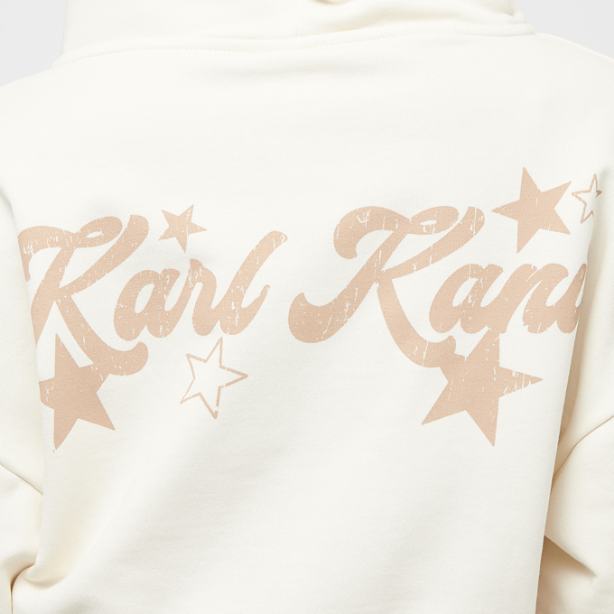 Karl Kani Chest Signature Crop Zip Hoodie bege 29017 4