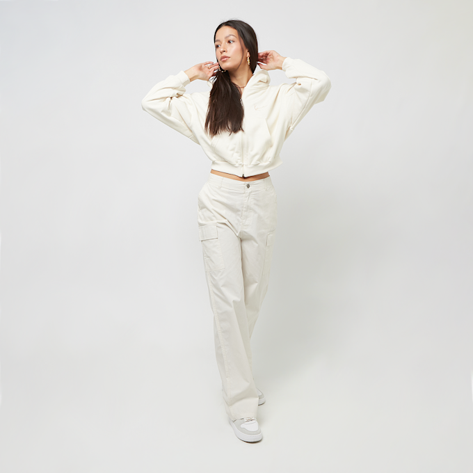 Karl Kani Chest Signature Crop Zip Hoodie beige 29017 5