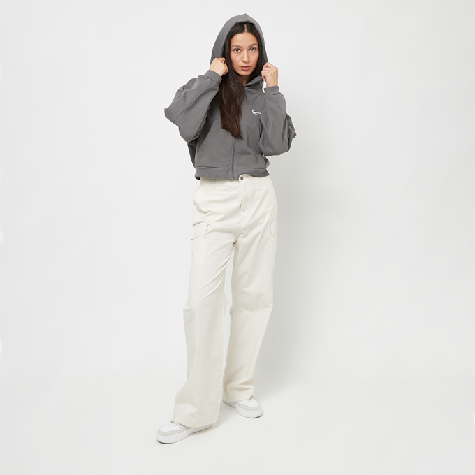 Karl Kani Chest Signature Crop Zip Hoodie azul 29019 5