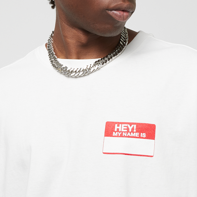 Upscale by Mister Tee Hey! My Name Is Oversize Tee weiß 33510 3