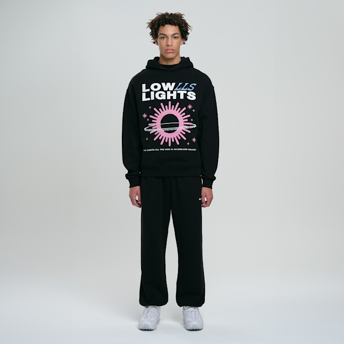 Low Lights Studios Galaxy Hoodie nero 29070 4