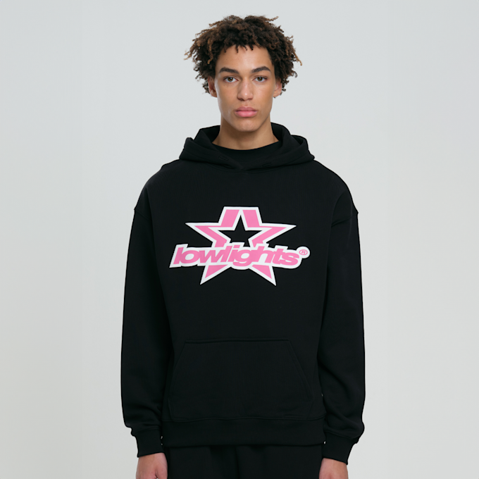 Low Lights Studios Superstar Hoodie crna 29074 1