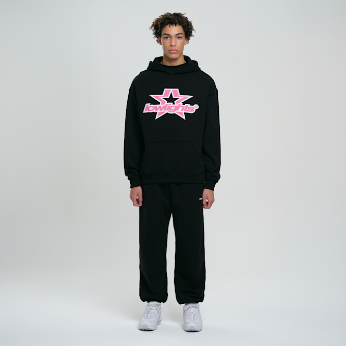 Low Lights Studios Superstar Hoodie crna 29074 4