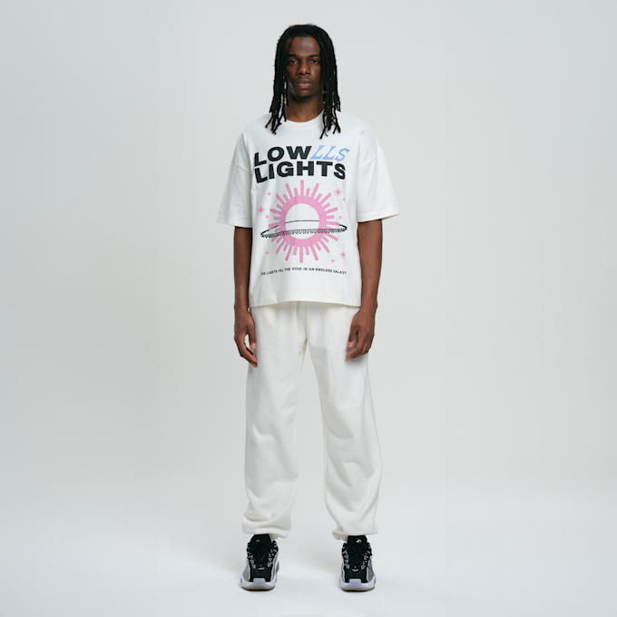 Low Lights Studios Galaxy T-Shirt branco 29082 4