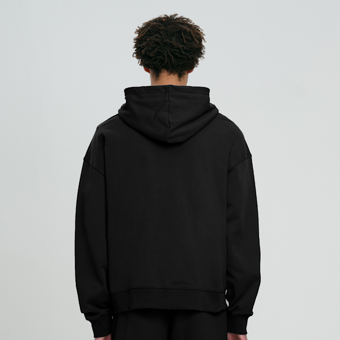 Low Lights Studios Basic Zip Hoodie preto 29094 2