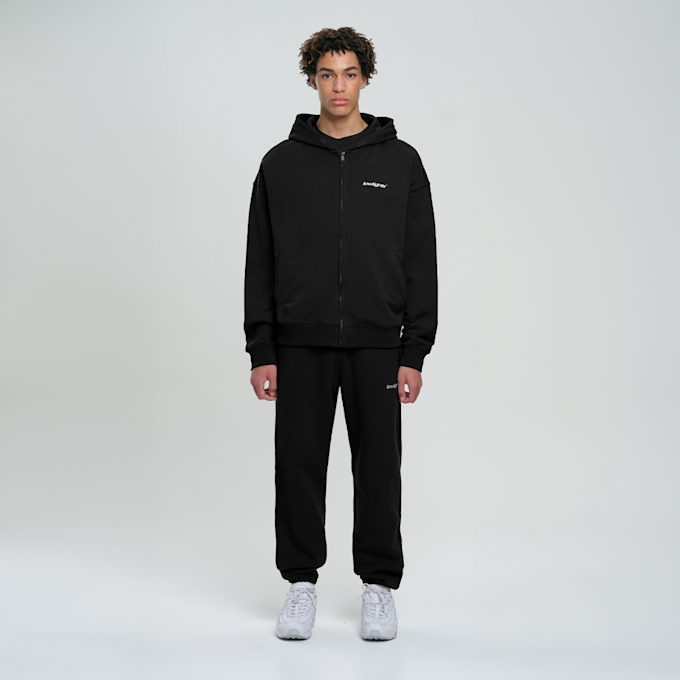 Low Lights Studios Basic Zip Hoodie czarny 29094 4