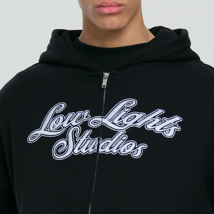 Low Lights Studios Shutter Zip Hoodie negro 29099 3