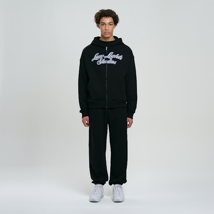 Low Lights Studios Shutter Zip Hoodie noir 29099 4