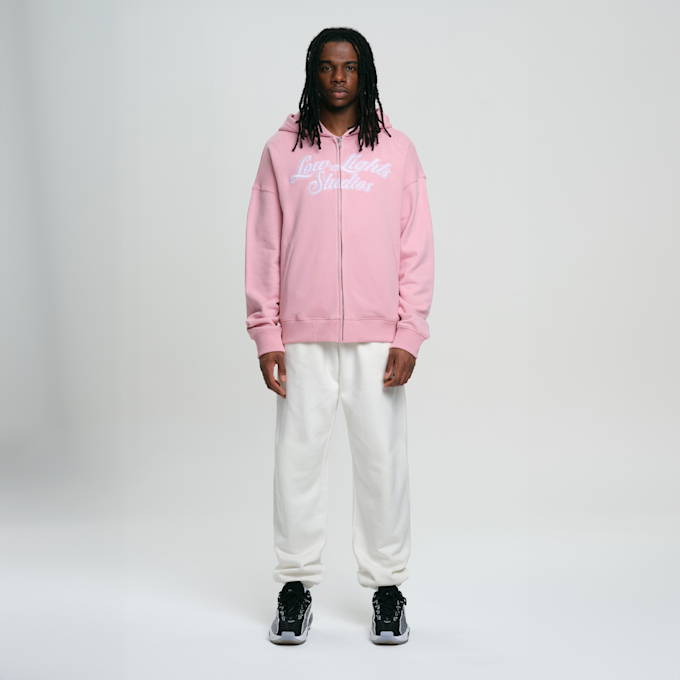 Low Lights Studios Shutter Zip Hoodie rosa 29101 4