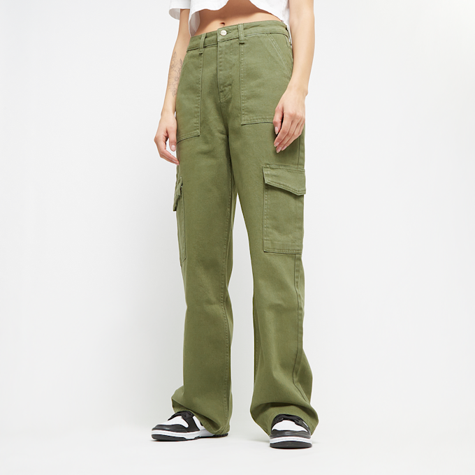 2Y STUDIOS Lona Cargo Jeans zelena 29126 1