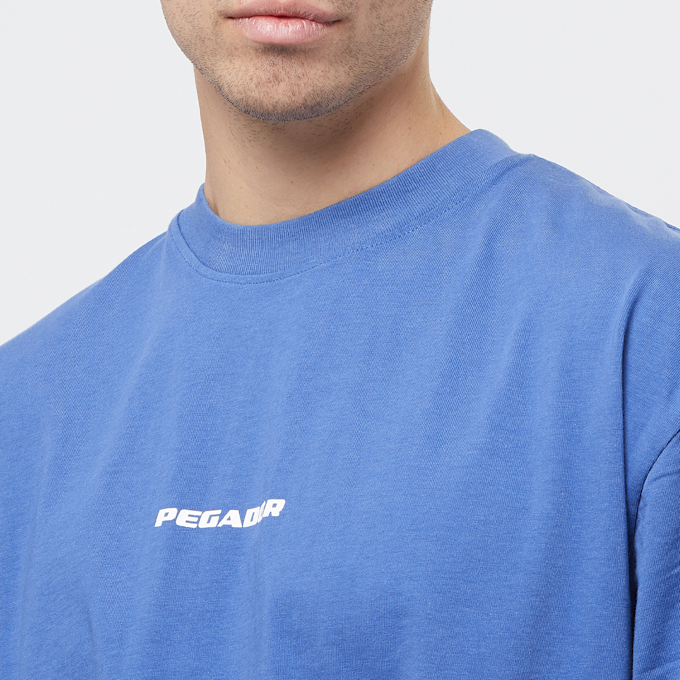 Pegador Colne Logo Oversized Tee bleu 29172 3