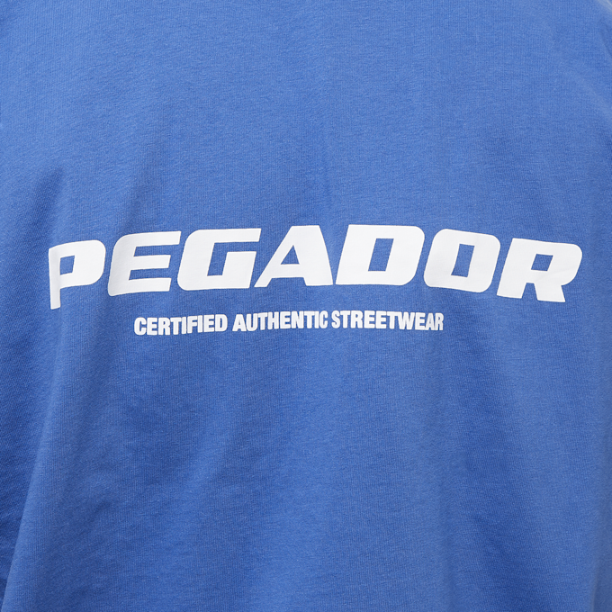 Pegador Colne Logo Oversized Tee blau 29172 4