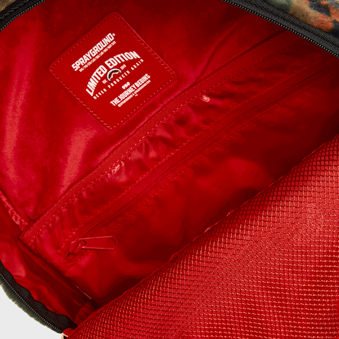 SPRAYGROUND Green 3am Fur Backpack camuflaje 29232 6