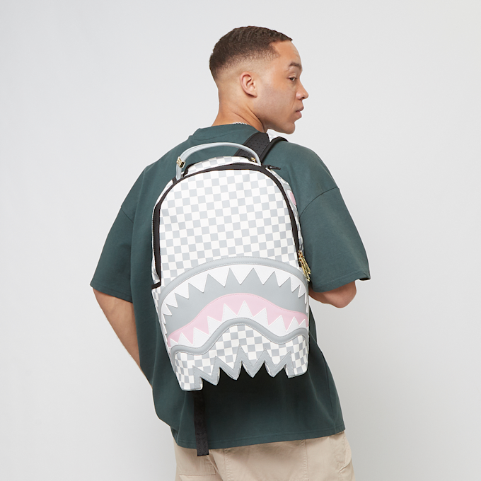 SPRAYGROUND ROSE LA PALAIS BITE BACKPACK light grey,white cinzento 29260 5