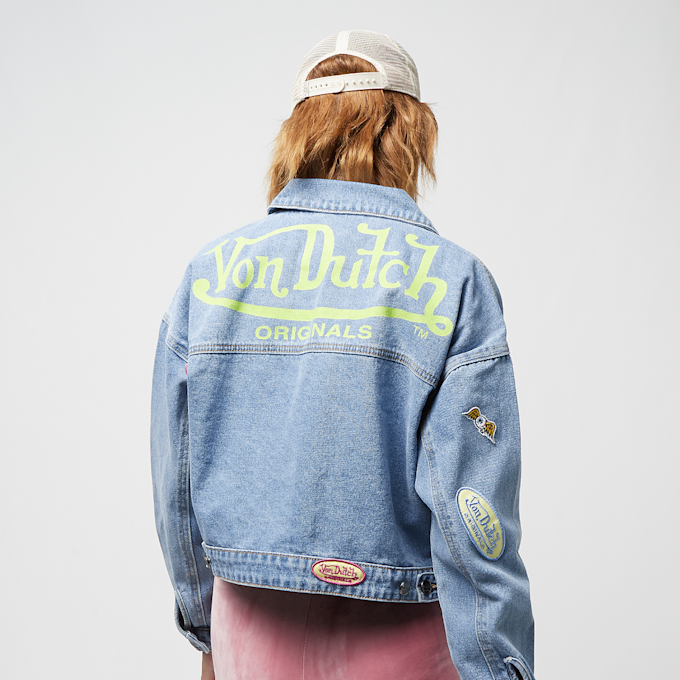 Von Dutch Originals Nima Denim Jacket niebieski 29275 2