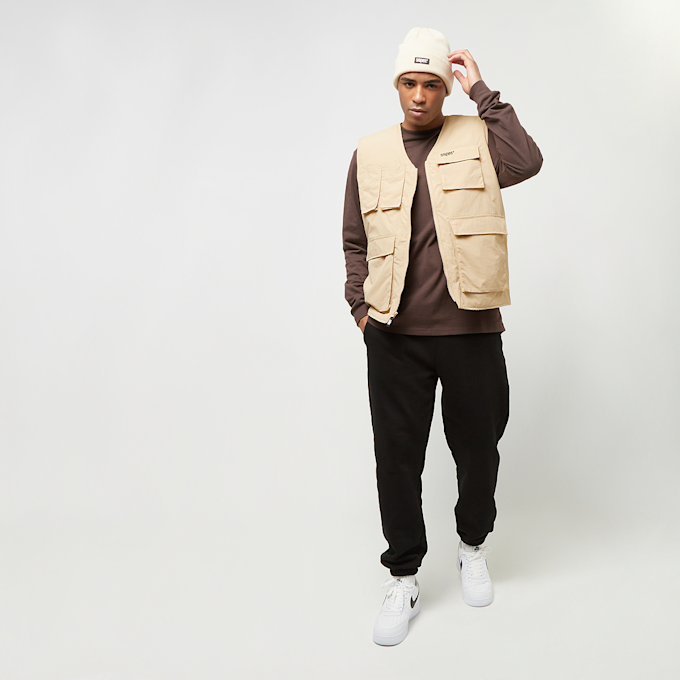 SNIPES Small Logo Multipocket Vest beige 29307 5