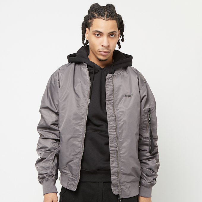 SNIPES Small Logo Padded Bomber Jacket grigio 29309 1