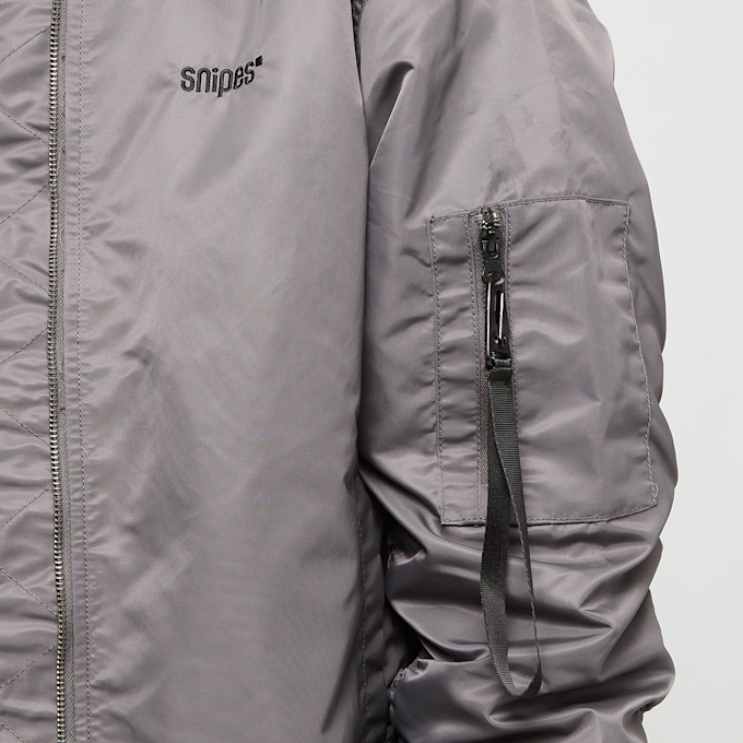SNIPES Small Logo Padded Bomber Jacket grau 29309 3
