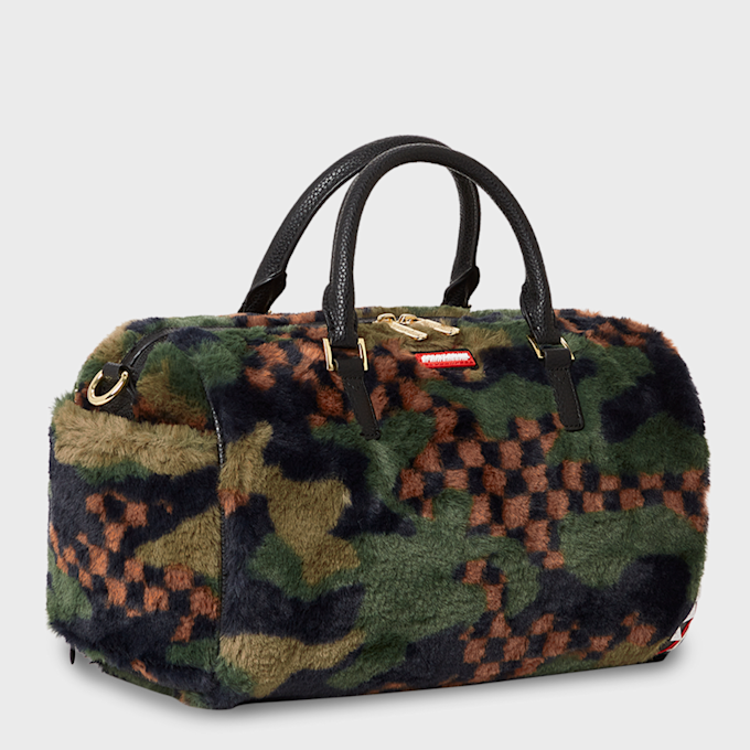 SPRAYGROUND Green 3am Fur Mini Duffel multicolorido 29311 4