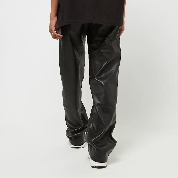 Pegador Liston Wide Fake Leather Pants negro 29342 2