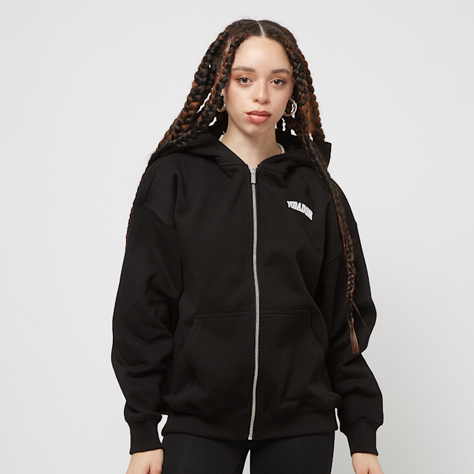 Pegador Wayruna Oversized Zip Hoodie preto 29346 2