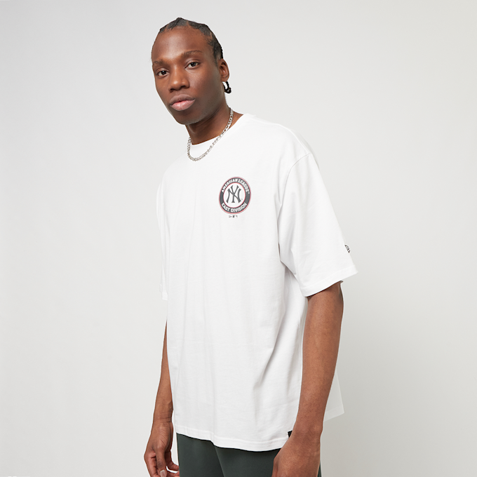 New Era MLB Player Graphic Oversized Tee New York Yankees blanc 29373 2