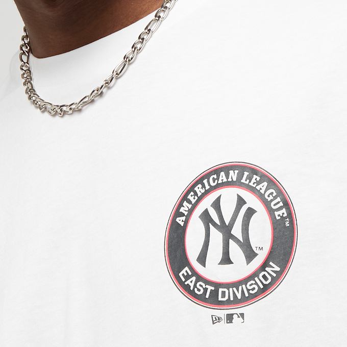 New Era MLB Player Graphic Oversized Tee New York Yankees blanc 29373 3
