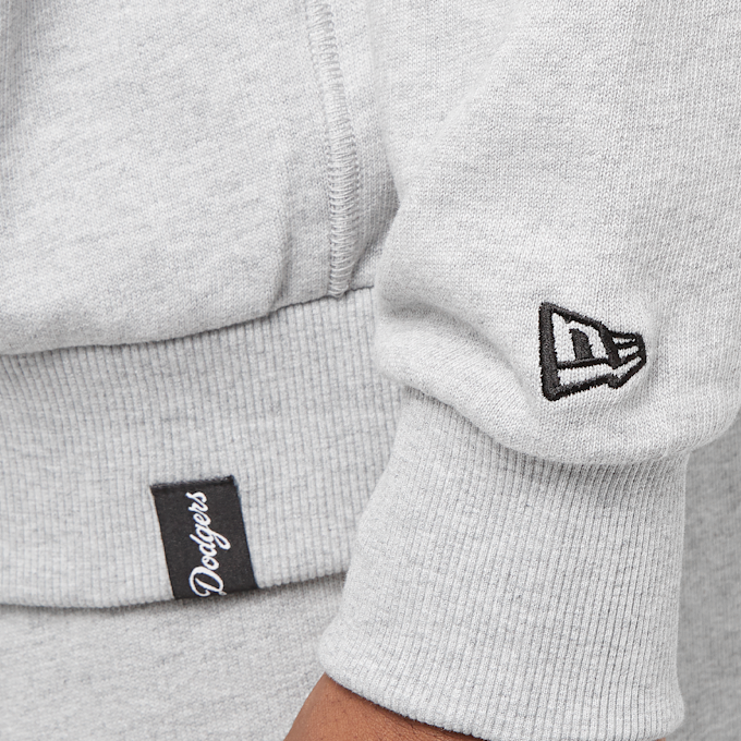 New Era MLB Lifestyle Crew Neck Los Angeles Dodgers grau 29381 4