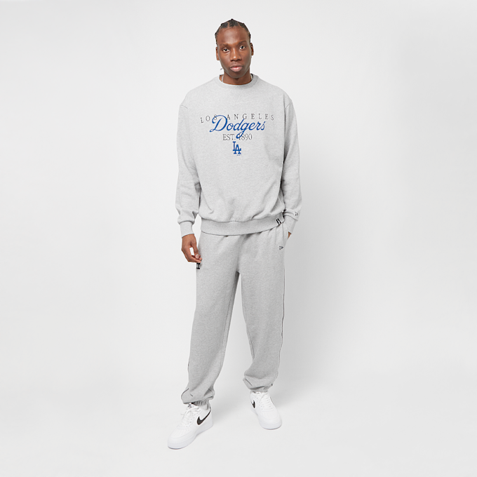 New Era MLB Lifestyle Crew Neck Los Angeles Dodgers grau 29381 5