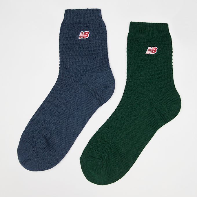 New Balance 2 PACK - Waffle Knit Ankle Socks multicolore 29394 1