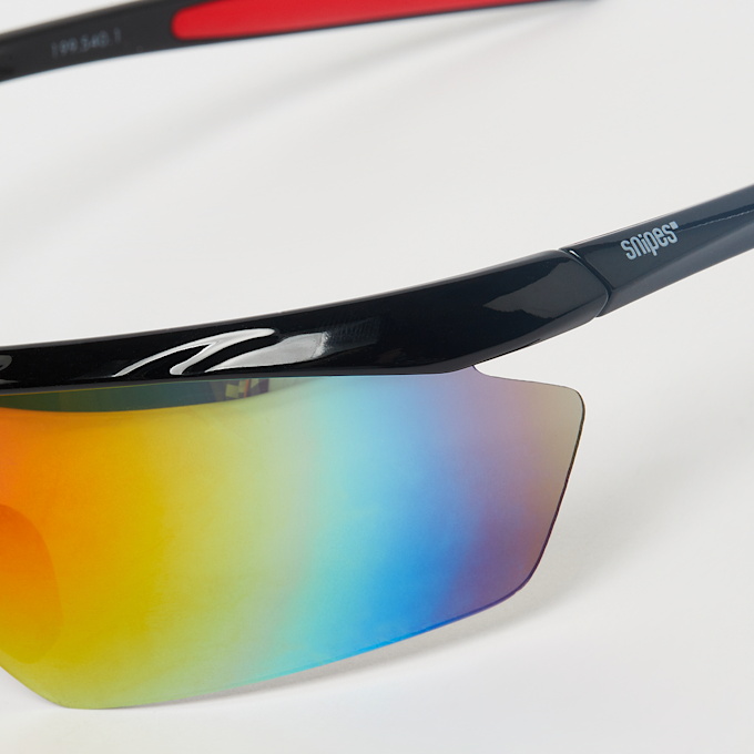 SNIPES Occhiali da sole sportivi - nero multicolore 29410 3