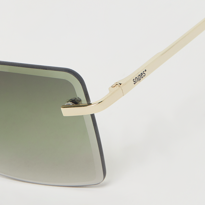 SNIPES Gafas de sol sin montura verde 29421 3