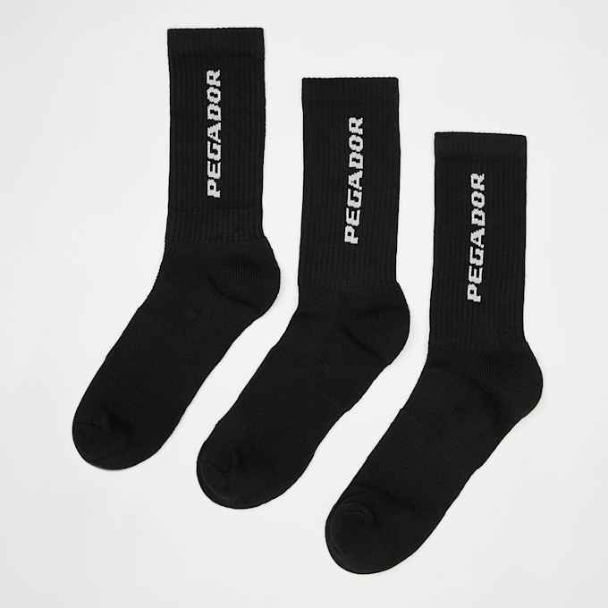 Pegador 3 PACK - Cross Logo Socks noir 29430 1