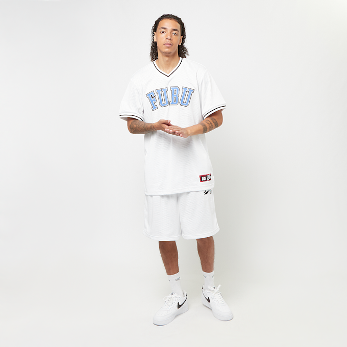 FUBU College Mesh Tee biały 30140 6