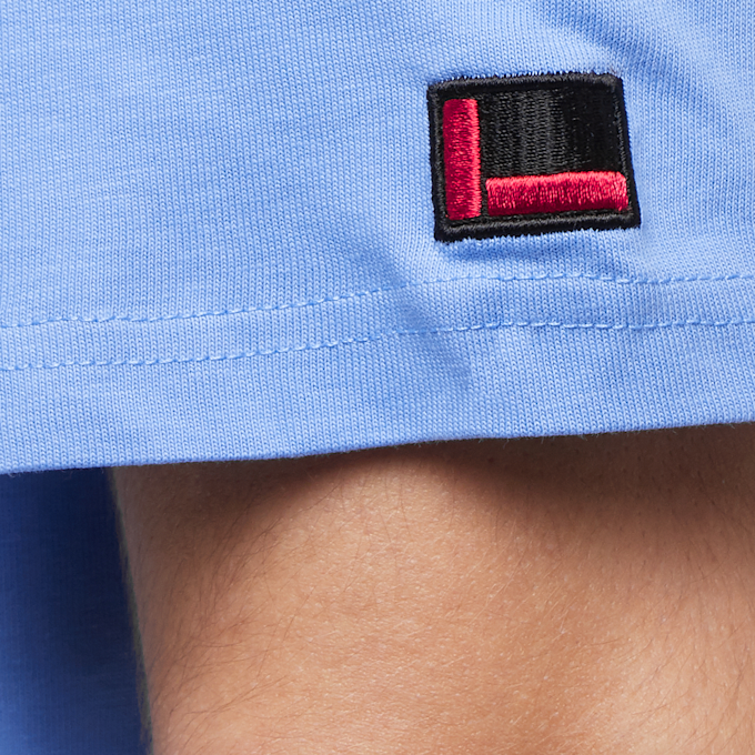 FUBU College Tee blu 30142 4