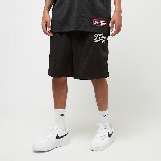 FUBU Varsity Mesh Shorts czarny 30143 1