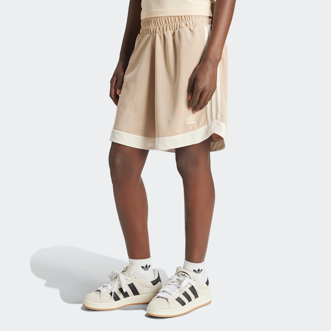 adidas Originals Mesh Basketball Short beige 30203 1