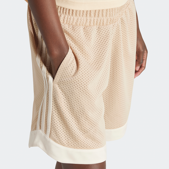 adidas Originals Mesh Basketball Short bež 30203 3