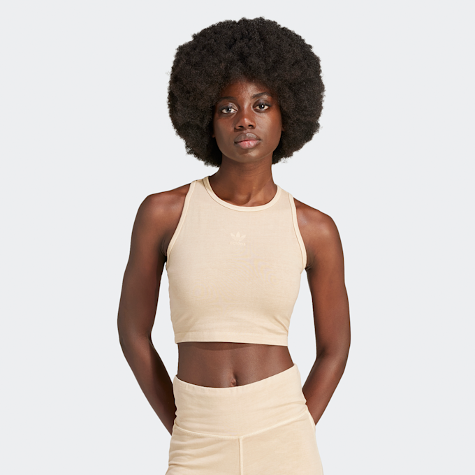 adidas Originals Essentials Plus Crop Tank beige 30204 1