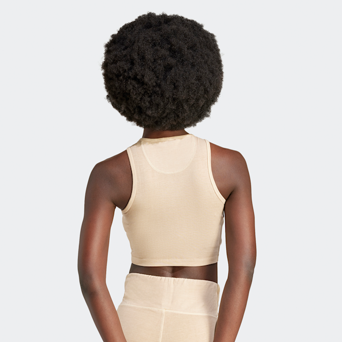 adidas Originals Essentials Plus Crop Tank bege 30204 2