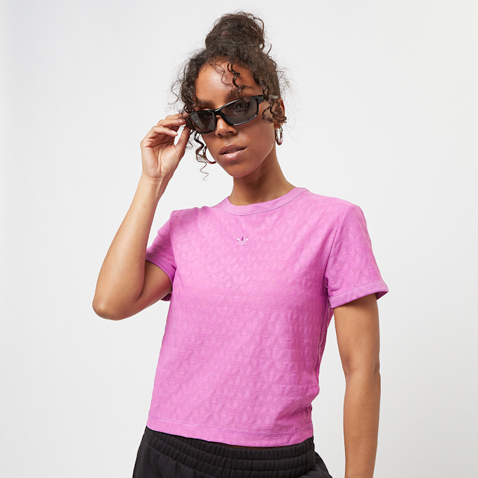 adidas Originals Mesh Crop T-Shirt rosa 30223 1
