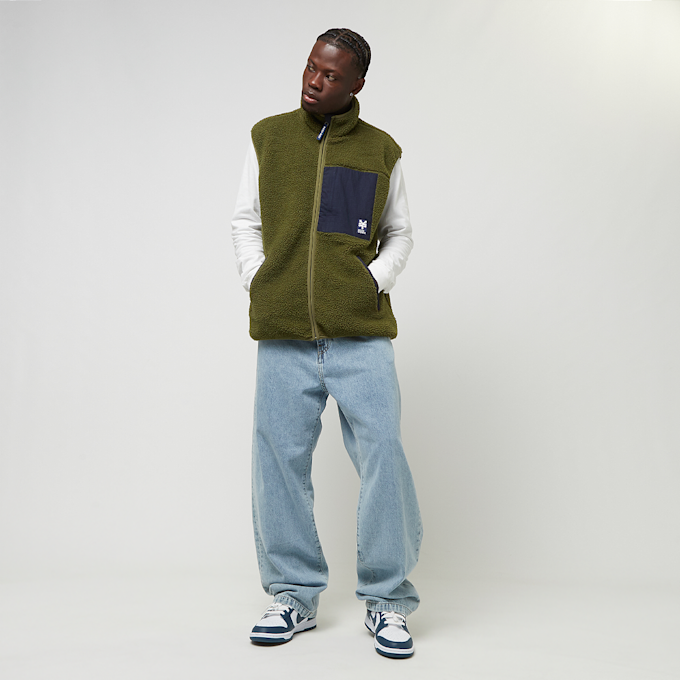 Zoo York Sherpa Vest groen 30241 4