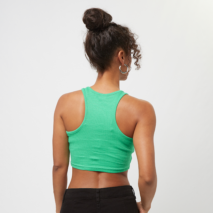 Urban Classics Cropped Rib Top vert 30270 2