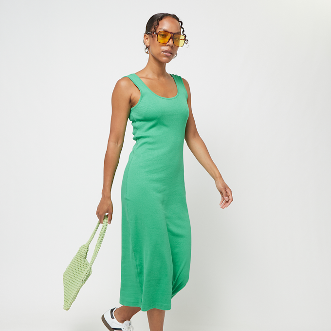 Urban Classics Rib Top Dress verde 30283 1
